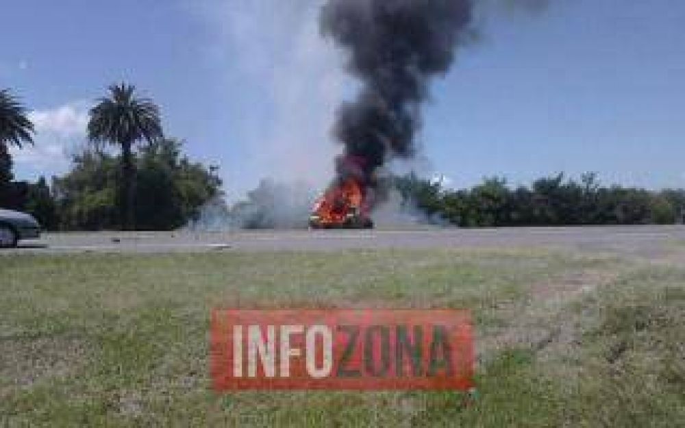 Accidente en Ruta 2 altura Lezama