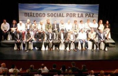 Jorge Macri encabez� el lanzamiento de la Mesa de Di�logo por la Paz, junto a empresarios, ONG�s y sindicatos
