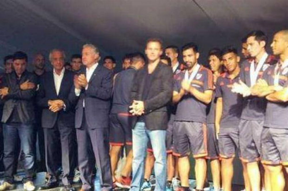 Sigue de festejos: Marcelo Gallardo y el plantel de River participaron de la cena solidaria