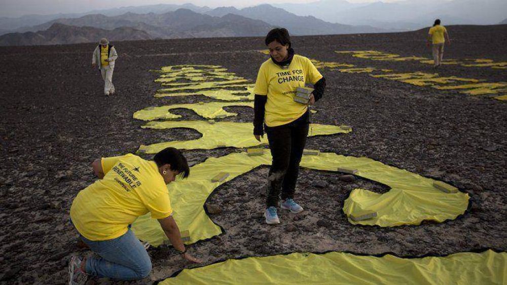 Militantes de Greenpeace no irn a la crcel por los daos en Nasca