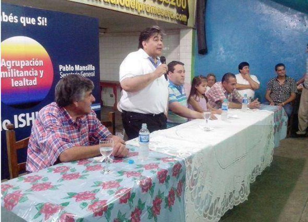 Ishii piensa en la intendencia: 
