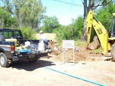 Importante avance en la construcci�n de la red domiciliaria de gas en Madero