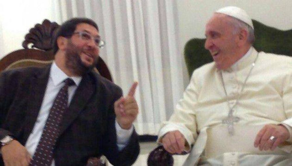 Olmos con el Papa