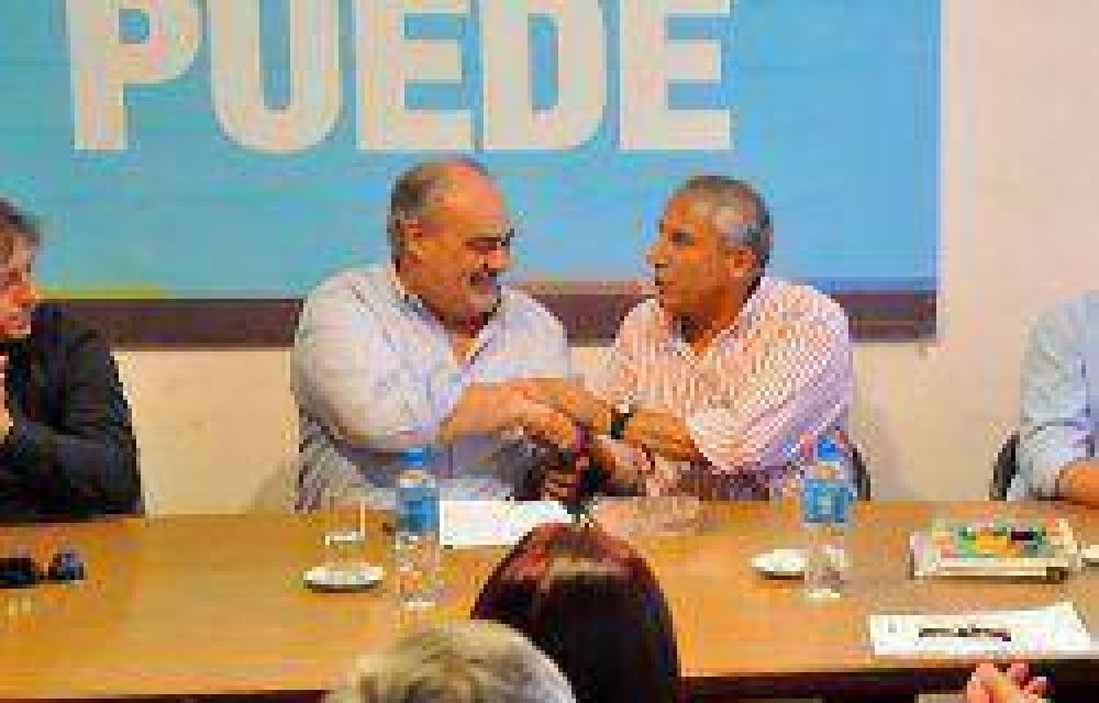 Goya: Colombi firm� un convenio con Bassi para financiar obras millonarias