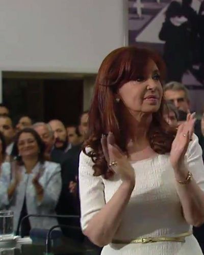 Luc�a en Casa Rosada