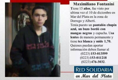 Nacionalizan la b�squeda de Maximiliano y los padres creen que est� en Buenos Aires