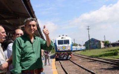 Chascomus: Randazzo recibi� el primer tren de fin de semana que llega desde Capital Federal