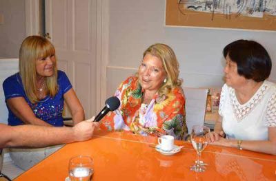 Lilita Carri� manifest� su apoyo para que A�da Ayala sea gobernadora