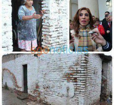 La Gobernadora dispuso construcci�n de una vivienda para familia carenciada