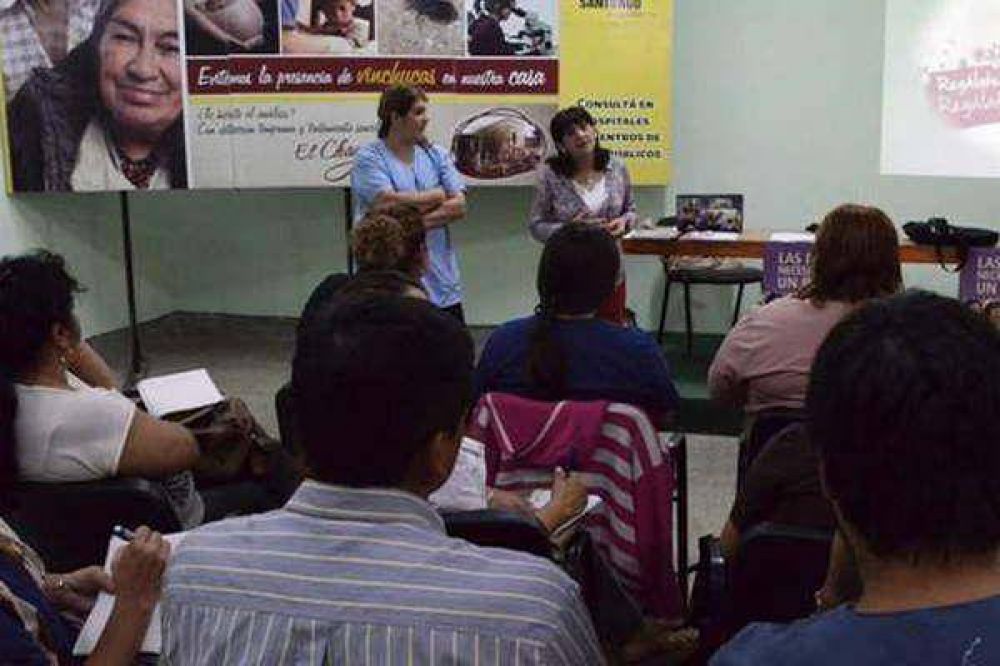 El programa de c�ncer de cuello uterino capacita a obstetras de Upas