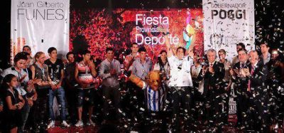 Poggi coron� a Hanna Abdallah como el deportista puntano destacado del a�o