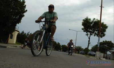 Buscan apoyo vecinal para avanzar con el proyecto de trazado de una ciclov�a urbana