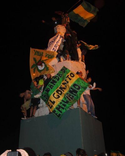 La noche que Mar del Plata se visti� de verde y amarillo