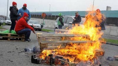 Una huelga general en contra del ajuste paraliz� a B�lgica