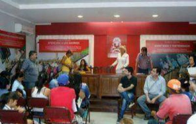 S�enz Pe�a: Castells solicit� a la comuna celeridad en los tr�mites para construir viviendas