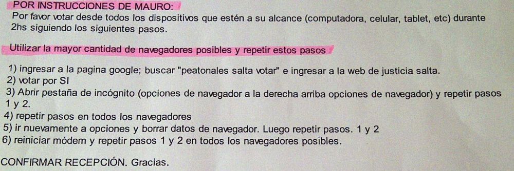 Instruyen a municipales a votar varias veces a favor del proyecto de las peatonales