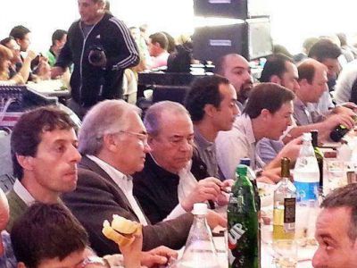Jorge cierra el a�o con una cena en Pico