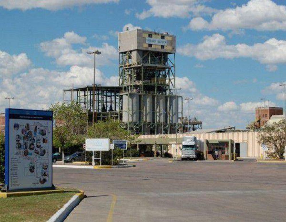 Hubo un escape de cloruro de amonio de la planta de Solvay Indupa