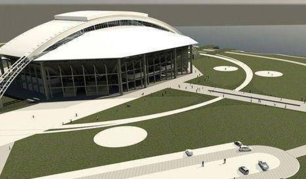 Avanza construcci�n del techo corredizo para estadio de Parque Roca