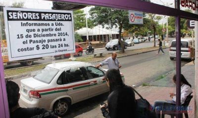 Transporte: taxis aumentan un peso y remises Chaco-Corrientes ya cuestan $20 todo el d�a
