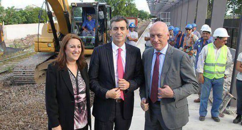 Randazzo visita el Apeadero Sur