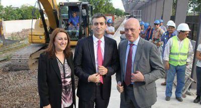 Randazzo visita el Apeadero Sur