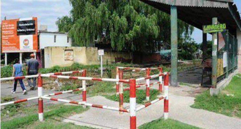 Contin�an las obras en el Apeadero Sur