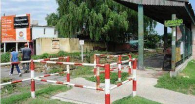 Contin�an las obras en el Apeadero Sur