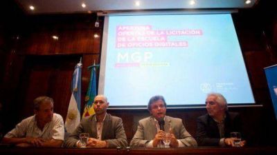 Se​ ​conocieron las ofertas ​para la construcci�n de la Escuela de Oficios Digitales