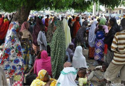 M�s de 5.000 desplazados huyen de Boko Haram y se refugian en parroquias