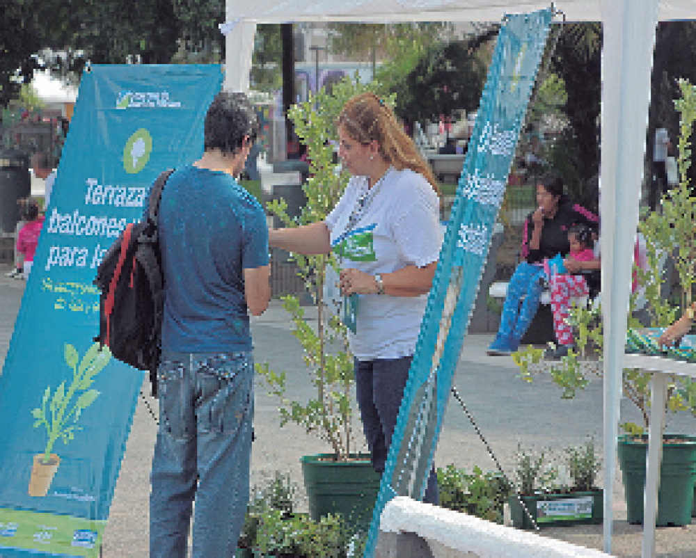 Promocionan una ciudad con balcones y terrazas verdes