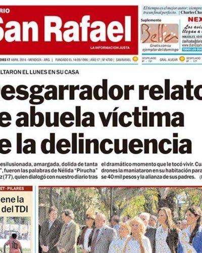 Intentaron asaltar otra vez a una abuela en su casa