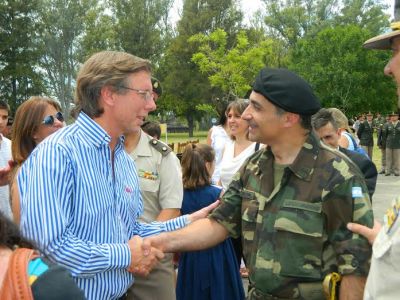 Asumi� Jorge L�pez Stanic como nuevo jefe del Regimiento