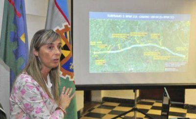 Avanzan los trabajos en la Ruta 6 y se anunciaron importantes obras para Campana