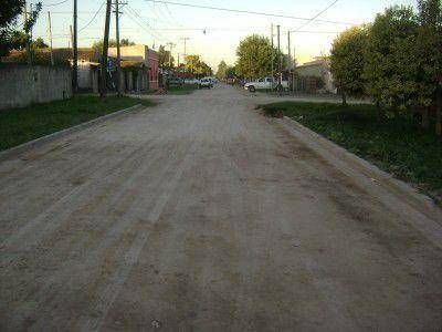 Obras de cord�n cuneta