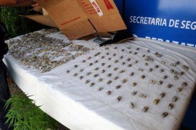 Veinte detenidos y m�s de 6.000 dosis de paco secuestradas