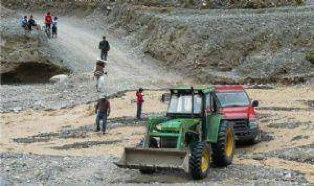 Encontraron el cuerpo del otro ni�o arrastrado por el alud