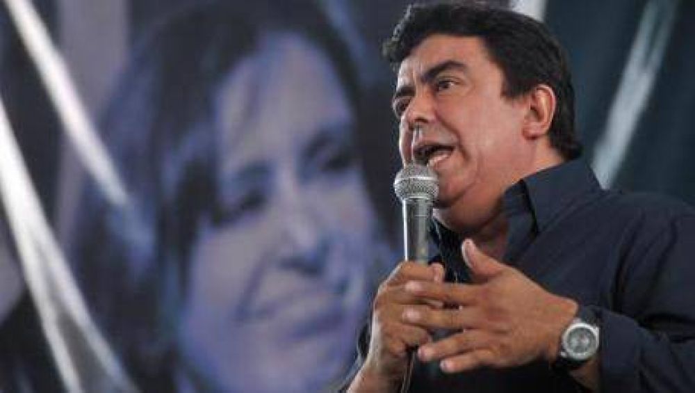 La C�mpora estuvo presente en el Congreso del PJ