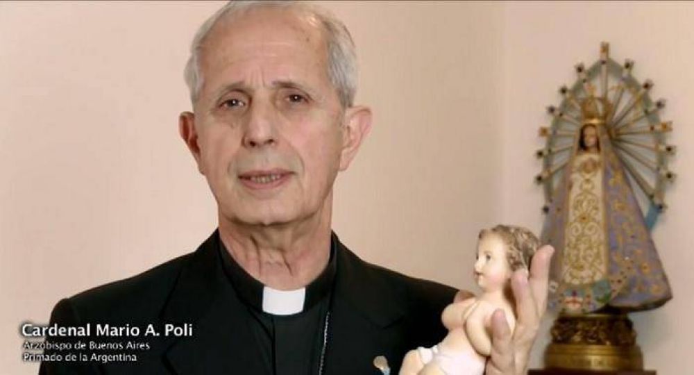 En Navidad, el cardenal Poli invita a convertir el corazón en un pesebre