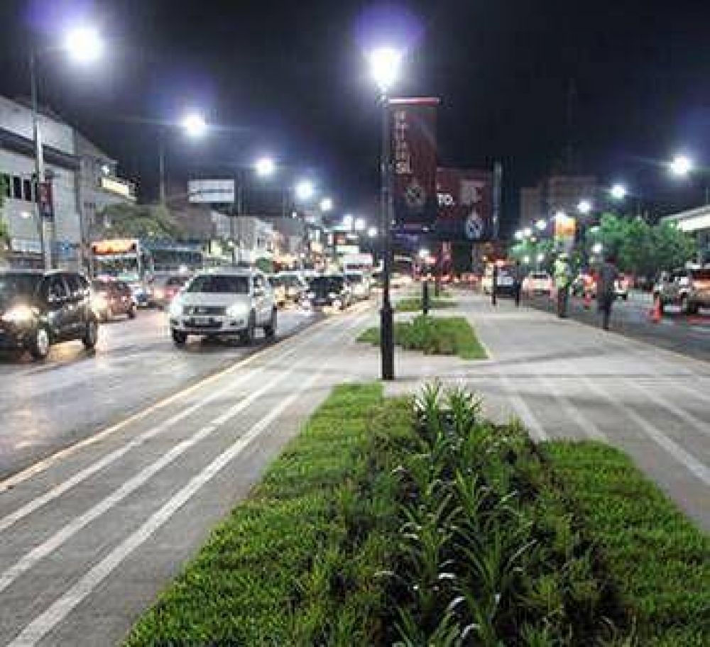 Posse inaugur� el primer tramo del renovado ingreso a San Isidro 
