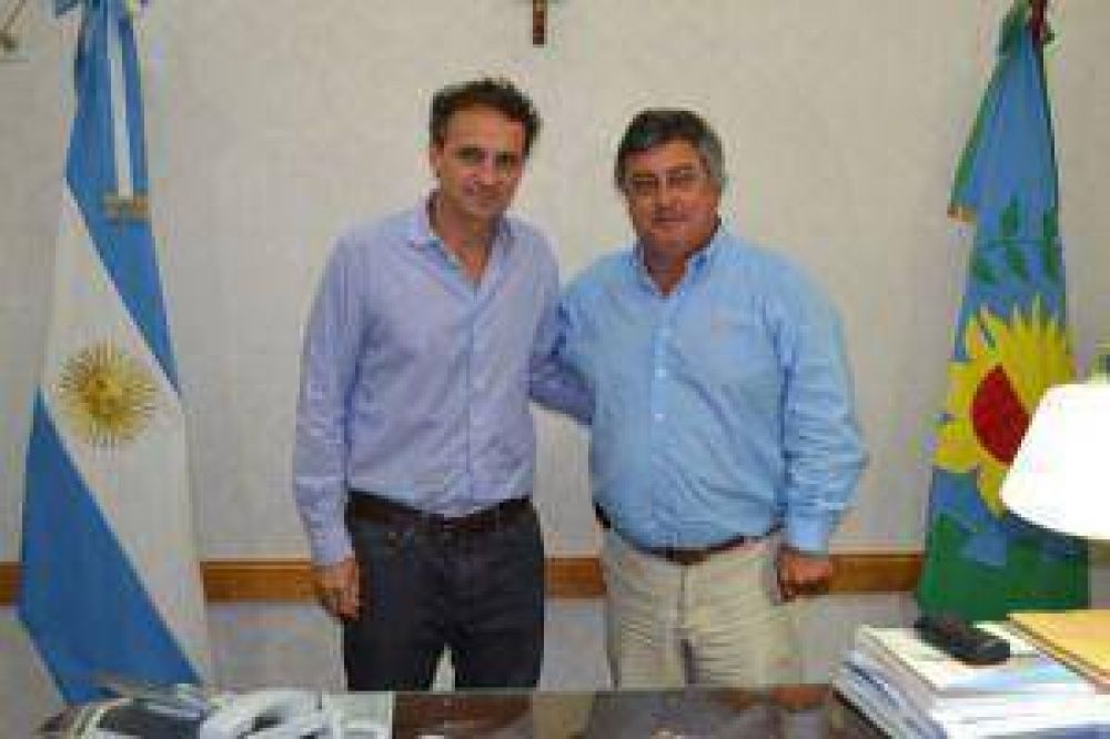 Selva recibi� a Gabriel Katopodis