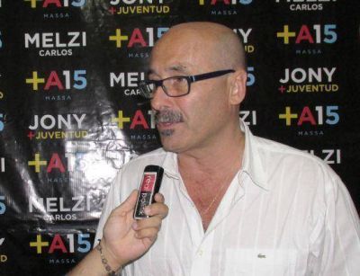 Carlos Melzi: �Me parece una falta de respeto hacia Massa lanzar nuestra candidatura antes que �l�