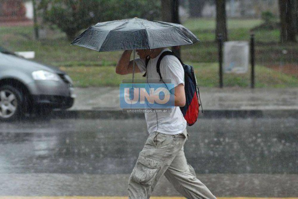 Tormentas fuertes en todo Entre R�os