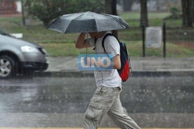Tormentas fuertes en todo Entre R�os
