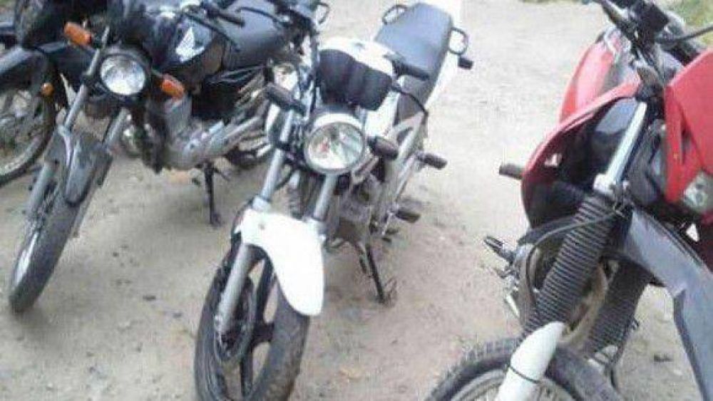 La policia recupero motos robadas y aprehenden a dos sospechosos en Burruyac�