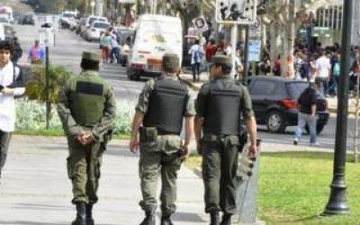 Por las Fiestas, refuerzan la seguridad en Campana