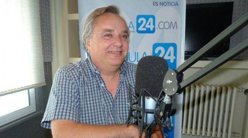 Mario Ricardo Sabbatini, rector electo de la UNS, visit� los estudios de La Br�jula 24