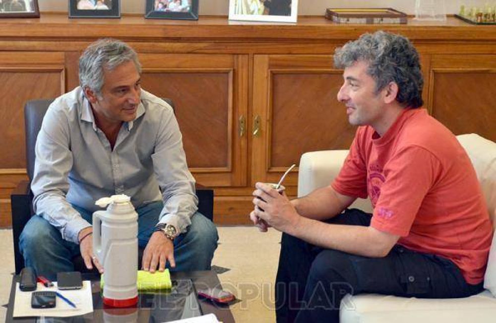 El encuentro entre Ignacio Guido y Eseverri