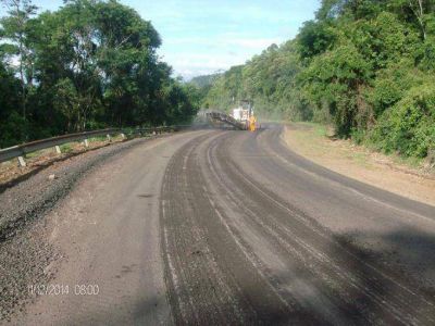 Bacheo Ruta Provincial N� 17: Sostenido avance de los trabajos