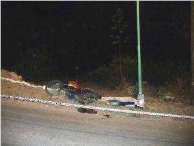 Mortal accidente de tr�nsito en el departamento Santa Mar�a